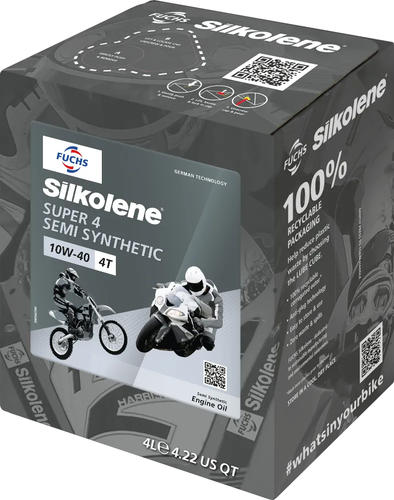 SILKOLENE SUPER 4 10W-40 4LLC A RGB LO kuva