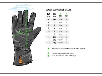 Sweepsizechartgloves image