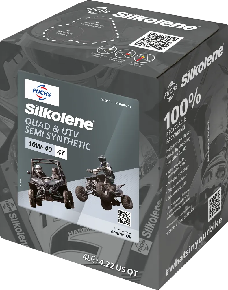 SILKOLENE QUAD UTV 10W-40 4LLC A RGB LO kuva
