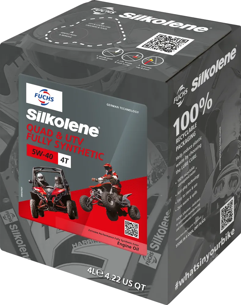 SILKOLENE QUAD UTV 5W-40 4LLC A RGB LO kuva