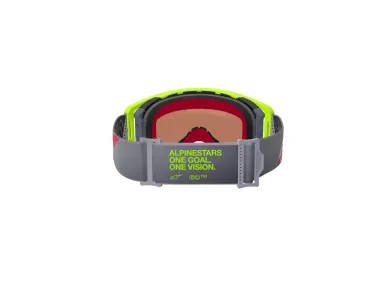 5100325-5033_b-Supertech-Corp-Goggle-Abs-V-Yellow-Fluo-Red-Mirror-Silver kuva