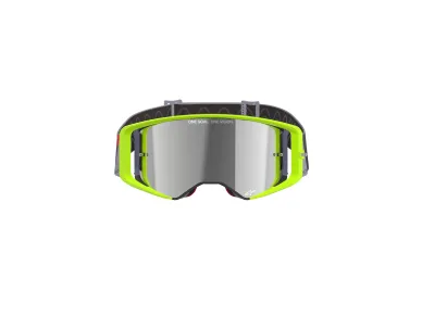 5100325-5033_d1-Supertech-Corp-Goggle-Abs-V-Yellow-Fluo-Red-Mirror-Silver kuva