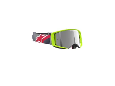 5100325-5033_d2-Supertech-Corp-Goggle-Abs-V-Yellow-Fluo-Red-Mirror-Silver kuva