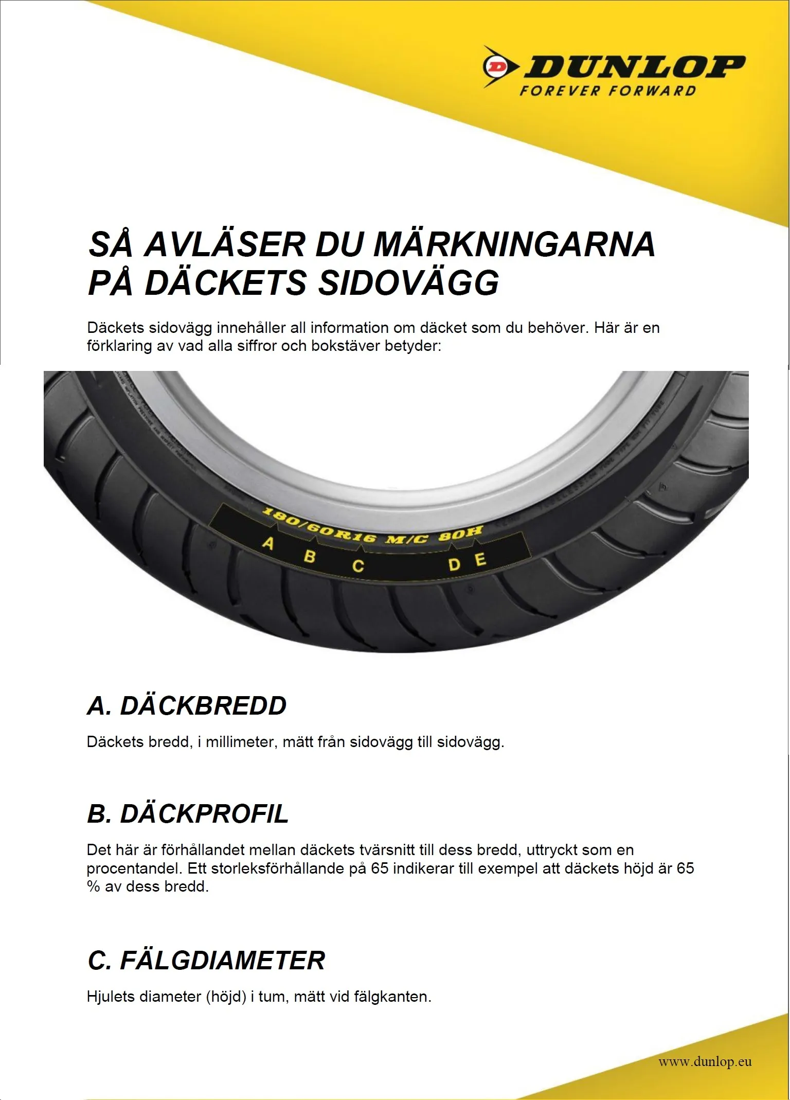 Dunlop-info kuva
