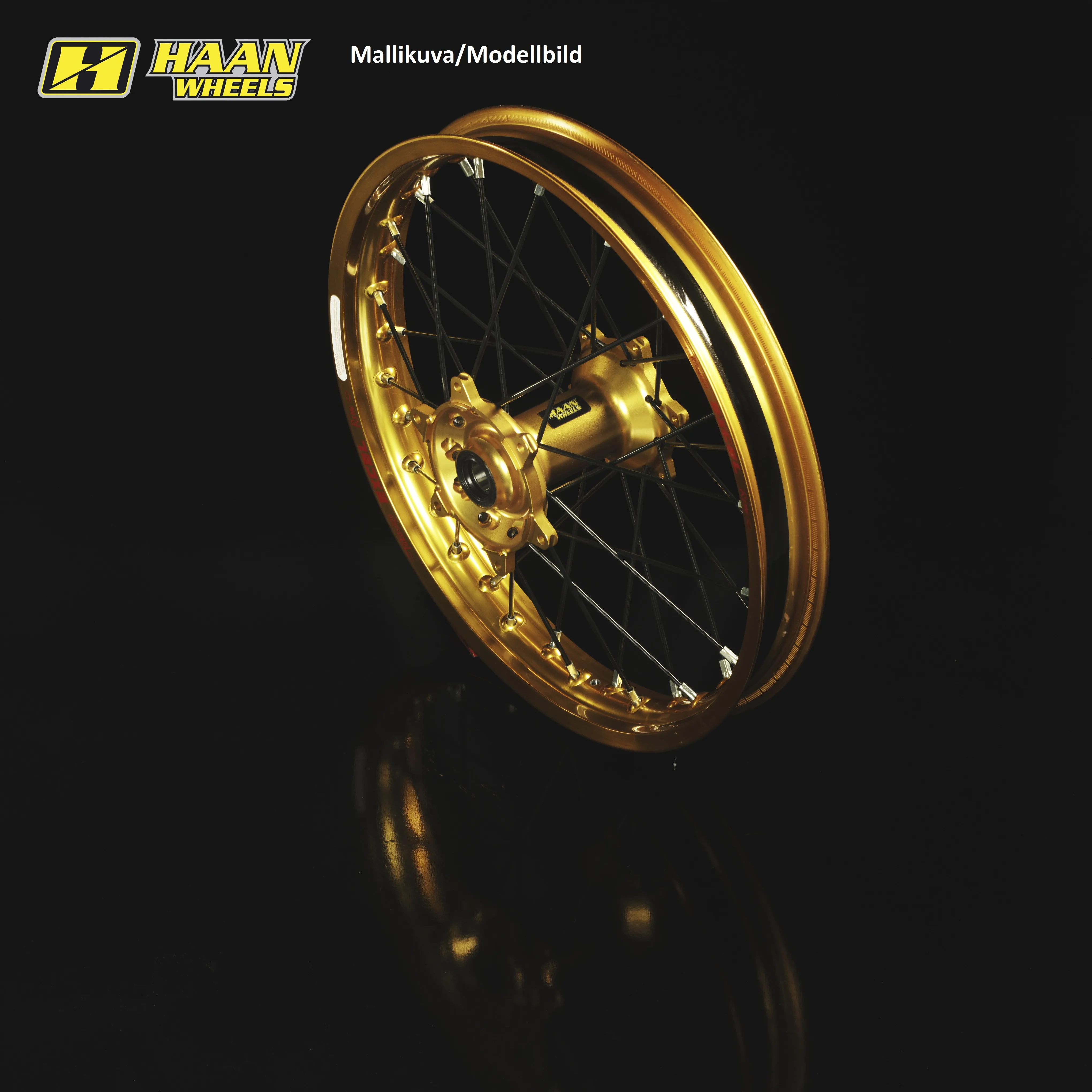 D.Gold-Gold Black-Spokes kuva