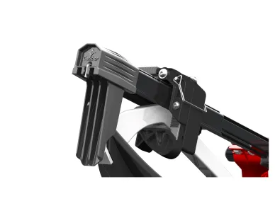 Ski Roller, Close up - hook area closed - with ski - 11-2-2017 kuva