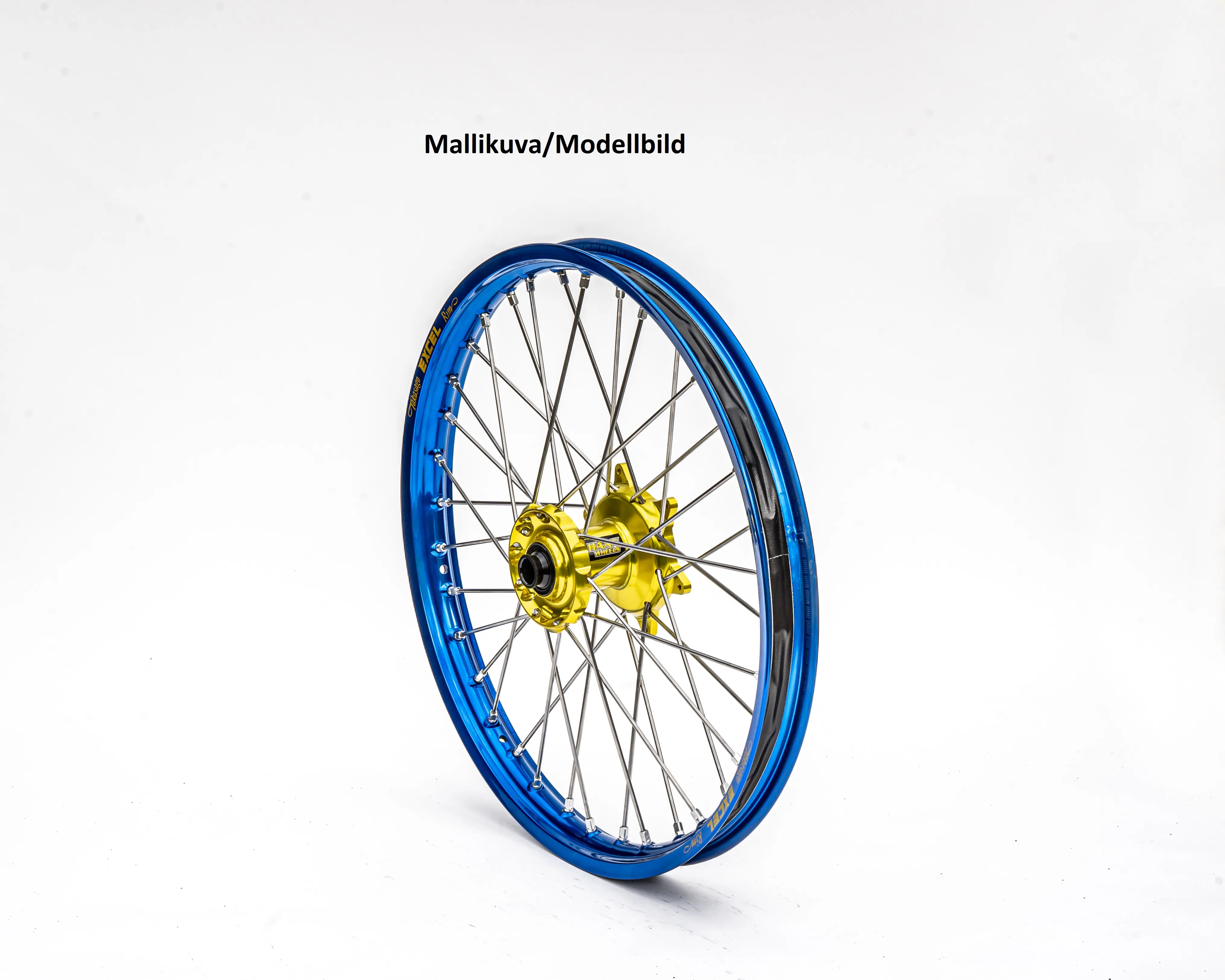 Front Wheel Blue-Yellow kuva